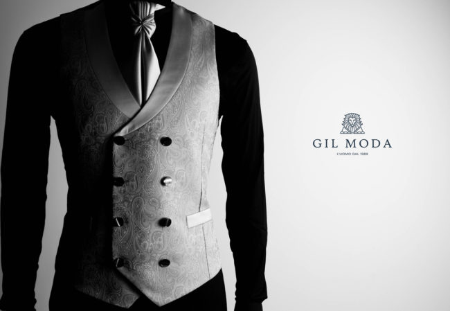 Gilet da sposo doppiopetto